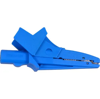 Měřicí kabel IP4012 - krokosvorka, modrá