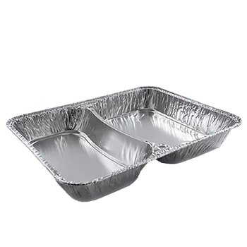Jednorázové nádobí EcoPack Hliníková ALU menu miska 2D 227x177x30 mm 350/480 ml bal/100 ks