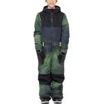 686 kombinéza - Boys Shazam One-Piece Green Flash Spray Clrblk (GRN) velikost: M