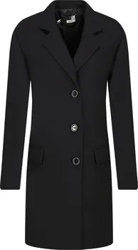 Dámský kabát Moschino Love vlněný kabát černý 36