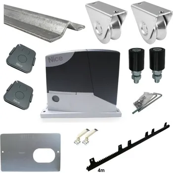 Sada pro posuvnou pojezdovou bránu do šíře 3,5m - dráha V - 400kg - Road400kit