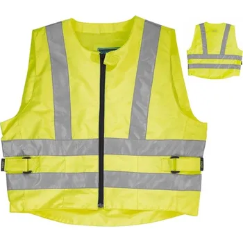 reflexní vesta Výstražná vesta germas warnweste eu - žlutá fluo - 3xl(58)