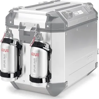 Zavazadlo na motocykl E162 nerezový držák termolahve stf 500s na hliníkový kufr givi trekker (obk, trk, ala, dlm)