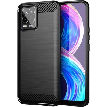 Náhradní kryt pro mobilní telefon Kryt Carbon Case Oppo Reno 5G Lite / Reno 5F / A94 4G / F19 Pro černý
