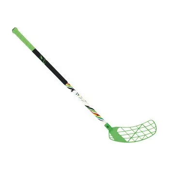 Florbalová hůl Accufli ACCUFLI AirTek A80 Green Florbalová hůl černá / bílá / zelená, Pravá (pravá ruka dole), 80cm (=90cm)