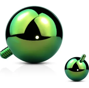 Piercing Šperky4U Microdermal - ozdobná část kulička 4 mm - MD01037-04G