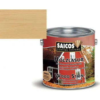 Olej na dřevo Saicos OLEJOVÁ LAZURA VENKOVNÍ 0,125L 0001 bezbarvá