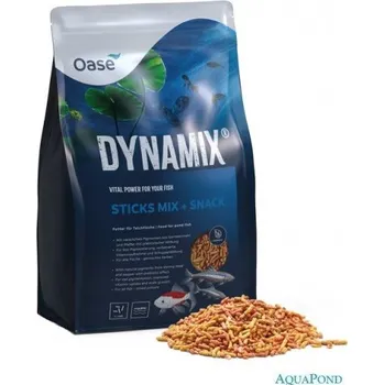 Krmivo pro rybičky Oase Dynamix Sticks Mix + Snack 4 l - krmivo pro&nbsp;ryby