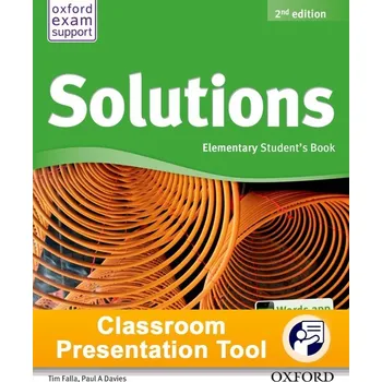 Anglický jazyk Maturita Solutions (2nd Edition) Elementary Classroom Presentation Tool Student´s eBook (OLB) -