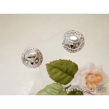 Náušnice Náušnice klipsy stříbrné 13974