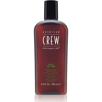Šampon American Crew 3 in 1 Tee Tree 250 ml