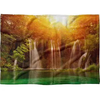 deka Deka Vodopády 150x120 cm (Rozměr : 200 x 140 cm, Podšití beránkem: NE)