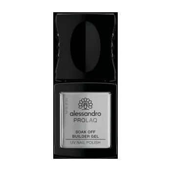 Lak na nehty Alessandro PROLAQ - SOAK OFF BUILDER GEL 8 ML clear