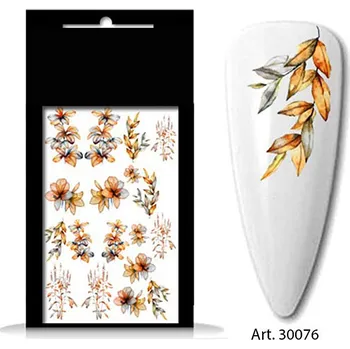 BIO NAILS BIO-nails vodolepka 30076 květy