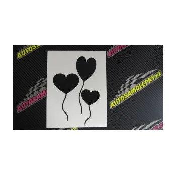 Samolepící dekorace SAMOLEPKA Balónky srdíčka (19 - modrá dynamic) NA AUTO, NÁLEPKA, FÓLIE, POLEP, TUNING, VLASTNÍ TEXT, TISK, AUTOSAMOLEPKY.cz, POLEPY, OBRÁZEK, LOGO, SAMOLEPKY