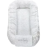 ENIE BABY hnízdečko do postýlky SATINE Drop/Drop