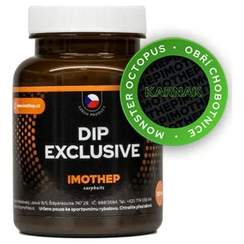 Návnadové aroma Dip Exclusive obři chobotnice (Karnak) 100ml (Mix sardele, výluhu chobotnic s nádechem olihně.)