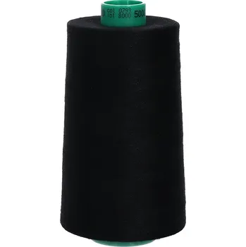 Nit Ariadna Polyesterová střižová nit Talia 120 5000 m - 0799 - černá