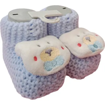 Capáčky Kojenecké capáčky Bear modré