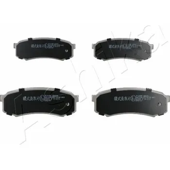 Brzdová destička Sada brzdových destiček, kotoučová brzda ASHIKA 51-02-210