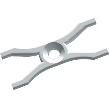 LED páska Light Impressions Reprofil montážní klip, sada (2 ks) bílá 32 mm 980023