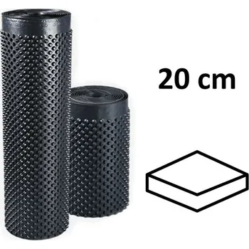 Nopová fólie Nopová fólie do vyvýšených záhonů výška 20 cm x 4 m