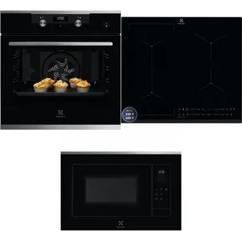 Set domácích spotřebičů ELECTROLUX KODEH70X + ELECTROLUX EIS62449 + ELECTROLUX LMS4253TMX