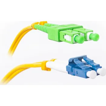 Síťový kabel OPTICKÝ PATCHCORD GETFORT SM SC/APC-LC/UPC DUPLEX 2M