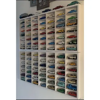 Dřevěná hračka Dřevěná polička na autíčka DOPRAVA ZDARMA (Různé velikosti okének)