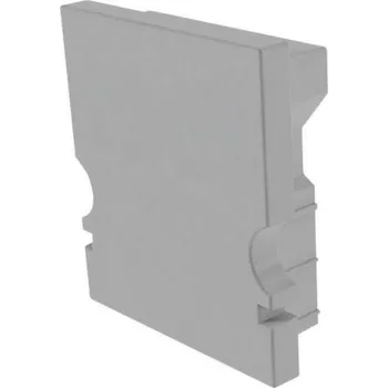 LED páska Light Impressions Reprofil koncovka H-AU-02-12 sada 2 ks šedá 18 mm 979031