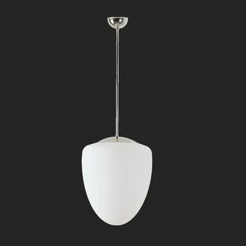 OSMONT AST60905 ASTRA P závěsné skleněné svítidlo nerez leštěná / bílá IP40 4000 K 27W LED DALI