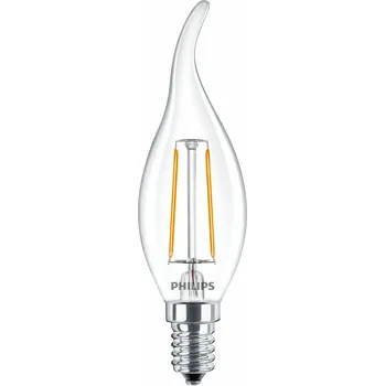 Žárovka Philips CLASSIC LEDCandle ND 2-25W BA35 E14 827 CL