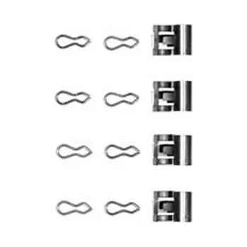 Autodíl Sada příslušenství obložení kotoučové brzdy TRW PFK213
