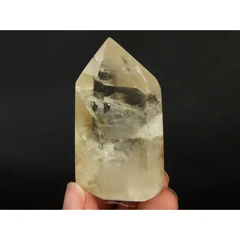 Přírodní kámen Křišťál broušená špice 77g