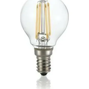 Žárovka LED Filamentová žárovka Ideal Lux Sfera Trasparente 271620 E14 4W 430lm 3000K CRI90 čirá nestmívatelná
