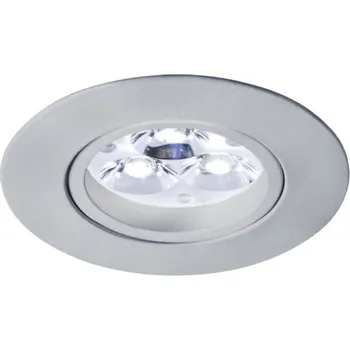 Bodové svítidlo BPM Vestavné svítidlo Aluminio Plata nikl satin 1x50W, 12V 4883 5004.19