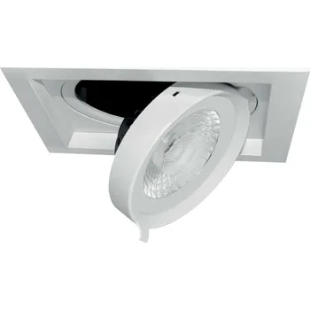 CENTURY SVÍTIDLO LED REGIA ZAPUŠTĚNÉ VÝKLOPNÉ 1 MODUL 175 mm 15W 4000K Ra95 1265Lm 38d DIMM IP20 CEN FSMD1-150140
