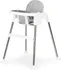 Jídelní židlička EcoToys Brenna 2v1 bílá