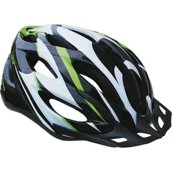 Cyklistická přilba Sulov® Cyklo helma SULOV® SPIRIT, černo-zelená Helma velikost: S