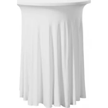 Zahrada DENA Elastický potah GALA na koktejlové stoly Ø 80 - 85 cm, Bílá _025850