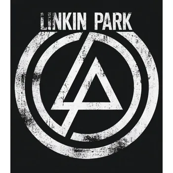 Nášivka nášivka na záda, zádovka Linkin Park - white logomesis