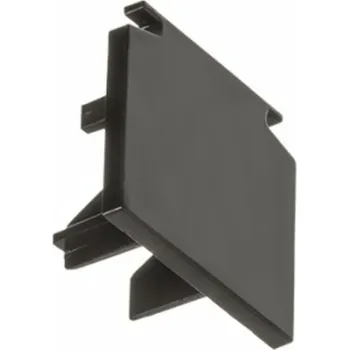 Bodové svítidlo RENDL EUTRAC koncovka pro tříokr. lištu černá R11308