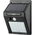 NEO TOOLS Nástěnné solární svítidlo 20 SMD LED 250 lm dobíjecí