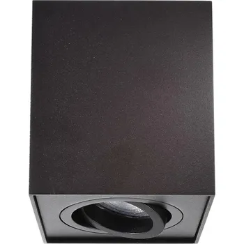 Light Impressions Kapego stropní přisazené svítidlo Dato 220-240V AC/50-60Hz GU10 1x max. 50,00 W 96 mm černá 348024