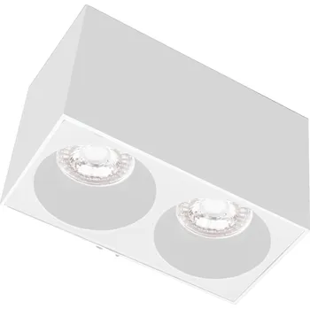 CENTURY ESSENZA přisazené svítidlo SQ pro 2 GU10 bílá