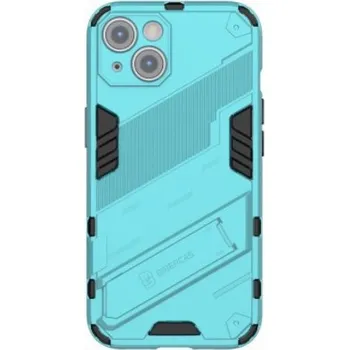 Pouzdro na mobilní telefon Odolný ochranný kryt se stojánkem pro iPhone 14 - modrý
