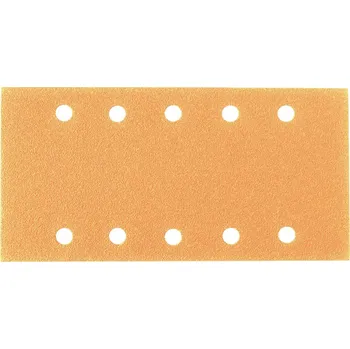 Brusný papír Smirdex 820 Žlutá řada 115 x 230 mm 1 ks P400 děrování 10