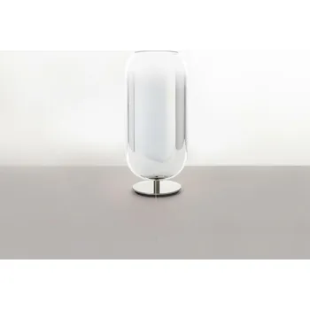 Lampička Artemide Gople Mini stolní lampa - stříbrná 1409010A
