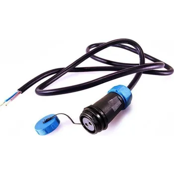 LED páska Deko-Light Weipu HQ 12/24/48V přívodní kabel 2-pólový kabelový systém5000 mm 940039