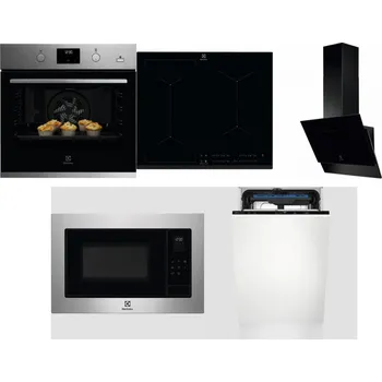 Set domácích spotřebičů ELECTROLUX KODGH70TX + ELECTROLUX EIV634 + ELECTROLUX LFV616K + ELECTROLUX EMS4253TEX + ELECTROLUX EEM23100L